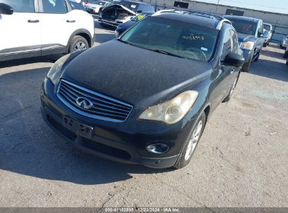 2010 INFINITI EX35 JOURNEY Black  Gasoline JN1AJ0HP9AM703287 photo #3