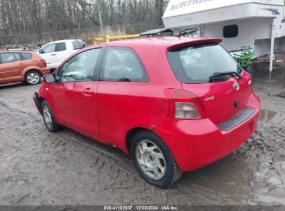 2007 TOYOTA YARIS Red  Gasoline JTDJT923575133082 photo #4