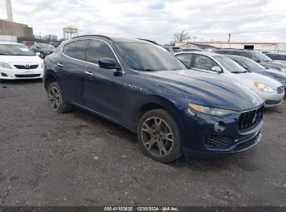 2017 MASERATI LEVANTE S Blue  Gasoline ZN661YUSXHX230499 photo #1