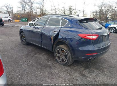 2017 MASERATI LEVANTE S Blue  Gasoline ZN661YUSXHX230499 photo #4