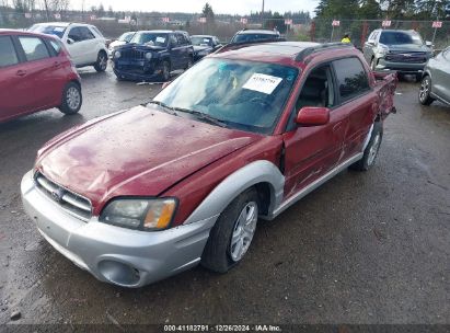 2003 SUBARU BAJA Maroon  Gasoline 4S4BT61C937107812 photo #3