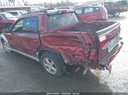 2003 SUBARU BAJA Maroon  Gasoline 4S4BT61C937107812 photo #4