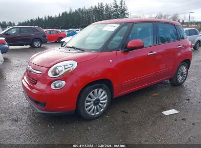 2014 FIAT 500L EASY Red  Gasoline ZFBCFABH4EZ023985 photo #3