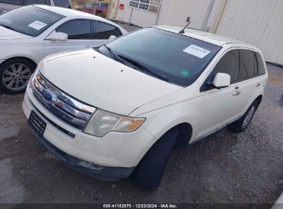 2008 FORD EDGE SEL White  Gasoline 2FMDK38C88BA06663 photo #3