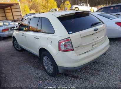 2008 FORD EDGE SEL White  Gasoline 2FMDK38C88BA06663 photo #4