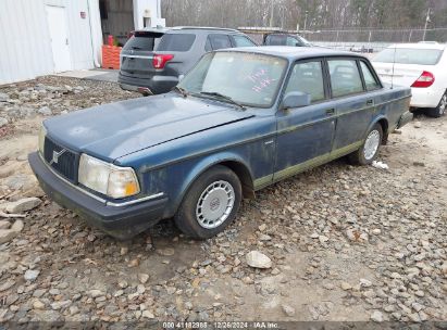 1992 VOLVO 240 GL Blue  Gasoline YV1AS8808N1477658 photo #3