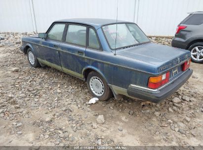 1992 VOLVO 240 GL Blue  Gasoline YV1AS8808N1477658 photo #4