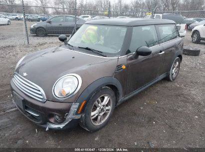 2012 MINI COOPER CLUBMAN Brown  Gasoline WMWZF3C58CT189768 photo #3