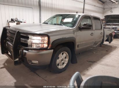 2008 CHEVROLET SILVERADO 1500 LTZ Gray  Flexible Fuel 3GCEK13318G298836 photo #3