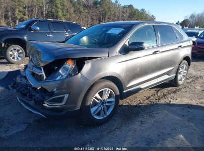 2017 FORD EDGE SEL Gray  Gasoline 2FMPK3J92HBC12458 photo #3