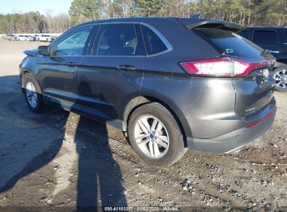 2017 FORD EDGE SEL Gray  Gasoline 2FMPK3J92HBC12458 photo #4