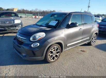 2014 FIAT 500L TREKKING Gray  Gasoline ZFBCFADH3EZ008214 photo #3