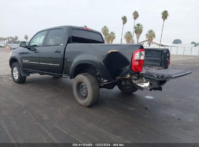 2006 TOYOTA TUNDRA SR5 V8 Black  Gasoline 5TBET34116S533278 photo #4