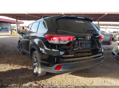 2019 TOYOTA HIGHLANDER LE PLUS Black  Gasoline 5TDZZRFH9KS306337 photo #4