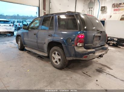 2003 CHEVROLET TRAILBLAZER LT Blue  Gasoline 1GNDT13S432353174 photo #4