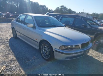 2000 BMW 540I Silver  Gasoline WBADN5349YGC94239 photo #1