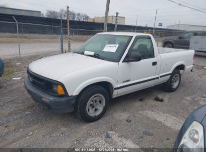 1994 CHEVROLET S TRUCK S10 White  Gasoline 1GCCS1446R8241702 photo #3