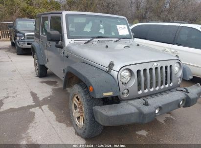 2018 JEEP WRANGLER JK UNLIMITED SPORT RHD 4X4 Gray  Flexible Fuel 1C4BJWKG3JL892926 photo #3