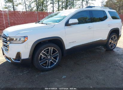 2021 GMC ACADIA FWD SLT White  Gasoline 1GKKNMLS9MZ139628 photo #3