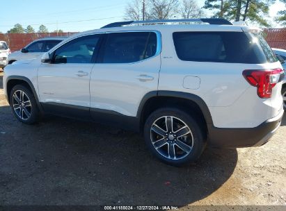 2021 GMC ACADIA FWD SLT White  Gasoline 1GKKNMLS9MZ139628 photo #4