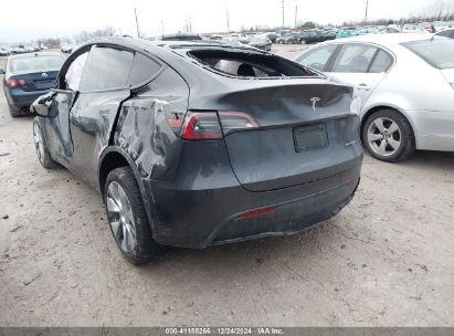 2024 TESLA MODEL Y LONG RANGE DUAL MOTOR ALL-WHEEL DRIVE Gray  Electric 7SAYGDEE9RA288125 photo #4