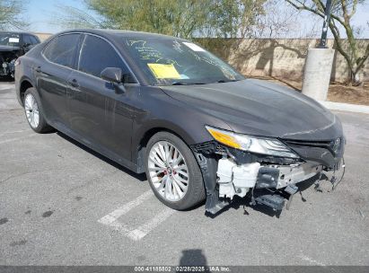 2018 TOYOTA CAMRY XLE V6 Brown  Gasoline 4T1BZ1HKXJU007571 photo #1