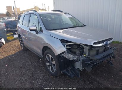 2018 SUBARU FORESTER 2.5I LIMITED Silver  Gasoline JF2SJARC3JH443093 photo #1