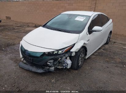 2018 TOYOTA PRIUS PRIME PREMIUM White  Hybrid JTDKARFP9J3076184 photo #3