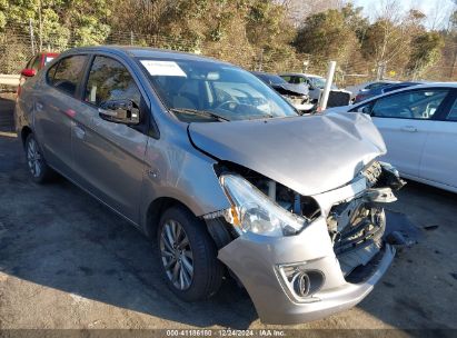 2018 MITSUBISHI MIRAGE G4 SE Gray  Gasoline ML32F4FJ5JHF01652 photo #1