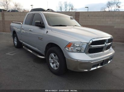 2018 RAM 1500 SLT  4X2 6'4 BOX Silver  Flexible Fuel 1C6RR6GG1JS324431 photo #1