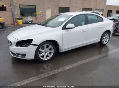 2014 VOLVO S60 T5 White  Gasoline YV1612FS6E1292499 photo #3