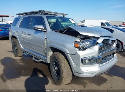 2016 TOYOTA 4RUNNER LIMITED Gray  Gasoline JTEBU5JR1G5361379 photo #1