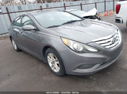 2013 HYUNDAI SONATA GLS Silver sedan 4d gas 5NPEB4AC7DH760774 photo #1