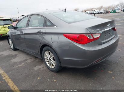 2013 HYUNDAI SONATA GLS Silver sedan 4d gas 5NPEB4AC7DH760774 photo #4