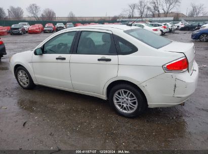 2011 FORD FOCUS SE White  Gasoline 1FAHP3FNXBW180824 photo #1