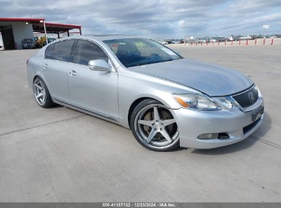 2009 LEXUS GS 450H Silver  Hybrid JTHBC96S695019065 photo #1