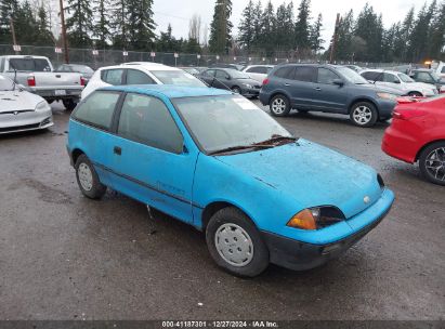 1991 GEO METRO LSI Blue  Gasoline 2C1MR2462M6719066 photo #1