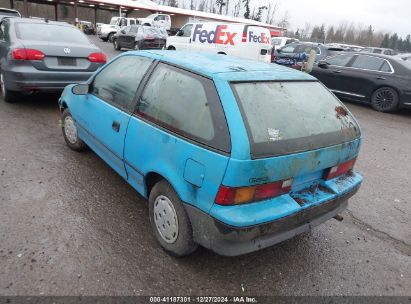 1991 GEO METRO LSI Blue  Gasoline 2C1MR2462M6719066 photo #4