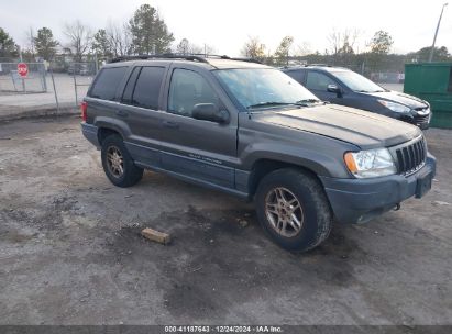 2004 JEEP GRAND CHEROKEE LAREDO Gray  Gasoline 1J8GW48S14C402472 photo #1