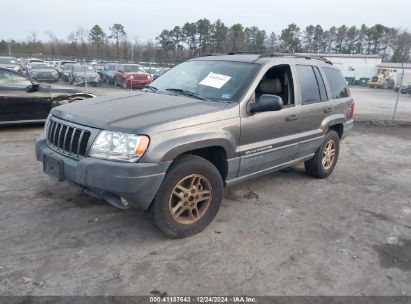 2004 JEEP GRAND CHEROKEE LAREDO Gray  Gasoline 1J8GW48S14C402472 photo #3