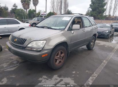 2001 LEXUS RX 300 Gray  Gasoline JTJHF10U810173094 photo #3