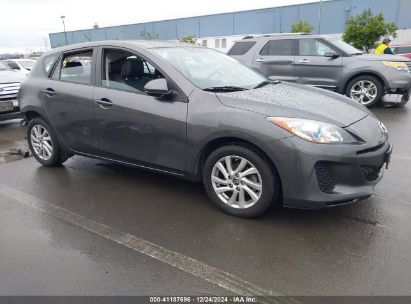 2013 MAZDA MAZDA3 I GRAND TOURING Gray  Gasoline JM1BL1MP3D1722222 photo #1