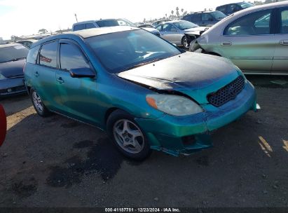 2003 TOYOTA MATRIX XRS Green  Gasoline 2T1KY32E23C149869 photo #1