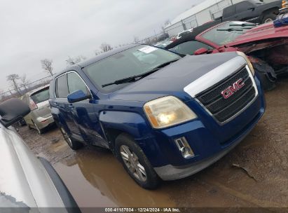 2010 GMC TERRAIN SLE-1 Blue  Gasoline 2CTALBEW2A6387605 photo #1