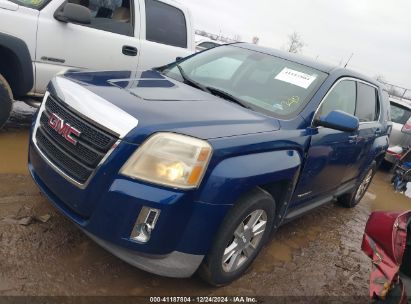 2010 GMC TERRAIN SLE-1 Blue  Gasoline 2CTALBEW2A6387605 photo #3