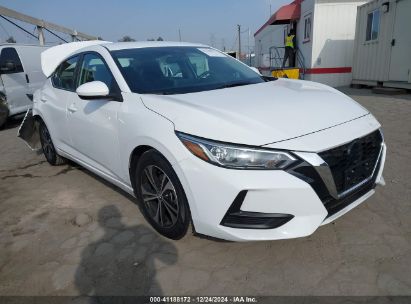 2021 NISSAN SENTRA SV XTRONIC CVT White  Gasoline 3N1AB8CV7MY278929 photo #1