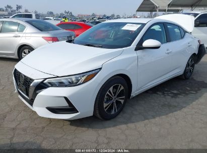 2021 NISSAN SENTRA SV XTRONIC CVT White  Gasoline 3N1AB8CV7MY278929 photo #3