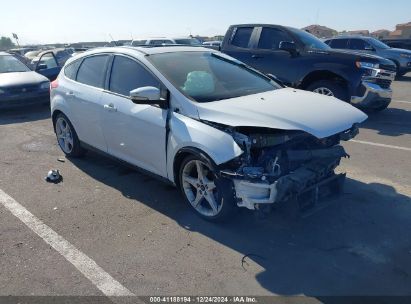 2014 FORD FOCUS TITANIUM White  Gasoline 1FADP3N26EL461692 photo #1