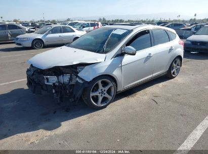 2014 FORD FOCUS TITANIUM White  Gasoline 1FADP3N26EL461692 photo #3