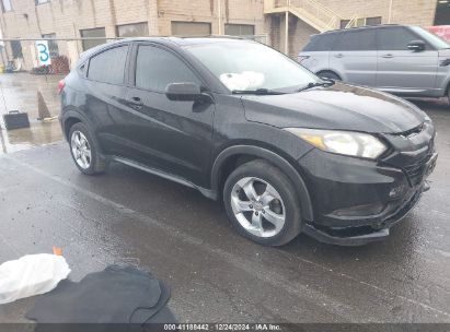 2016 HONDA HR-V LX Black  Gasoline 3CZRU5H37GM737348 photo #1